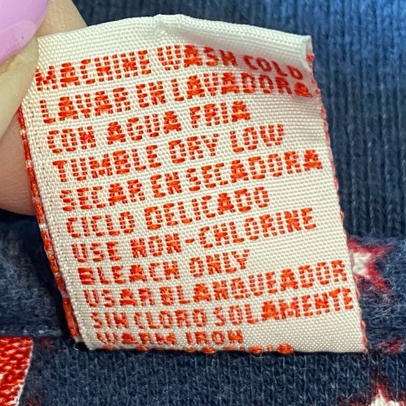 Vintage American Impact American flag print short sleeve polo men’s size Large - Picture 4 of 8